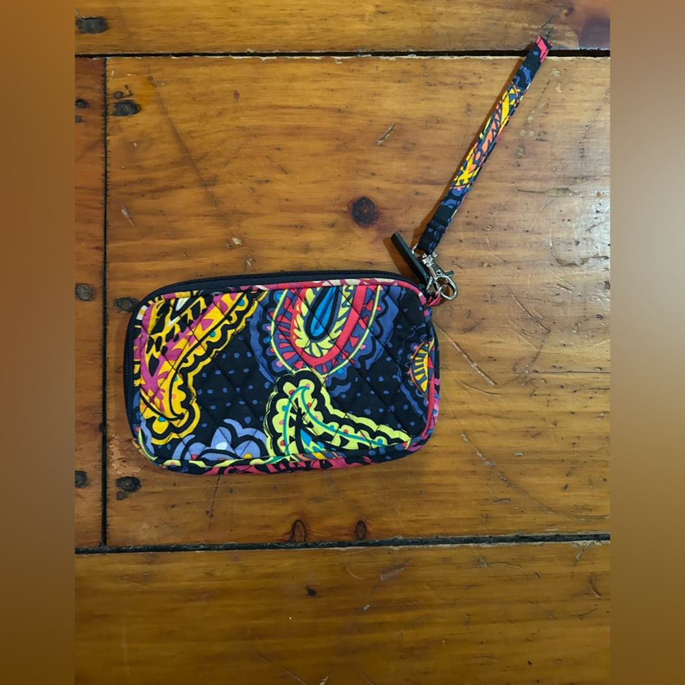 Vera Bradley Multicolor Paisley Wristlet